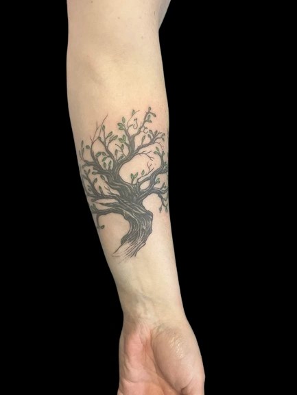 tatouage_d arbre de vie premiere partie d'un projet