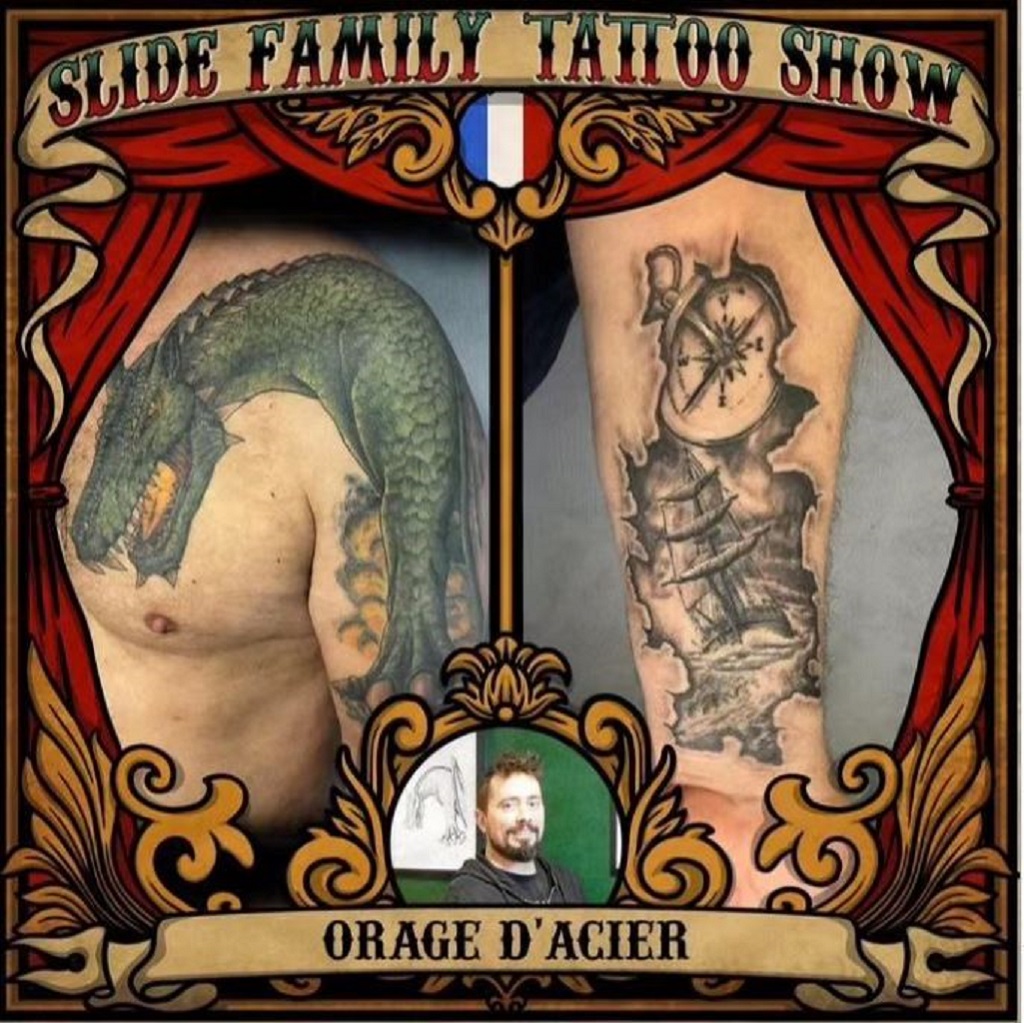 SLIDE FAMILY TATTOO SHOW PONTIVY 2024