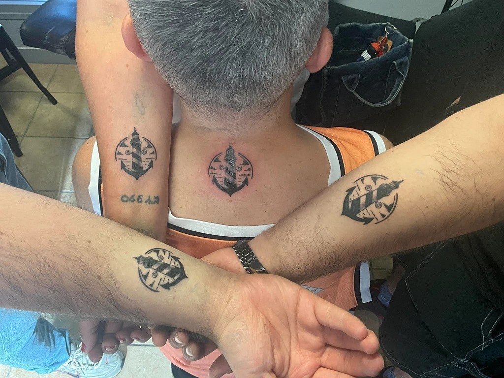 tatouage breton phare